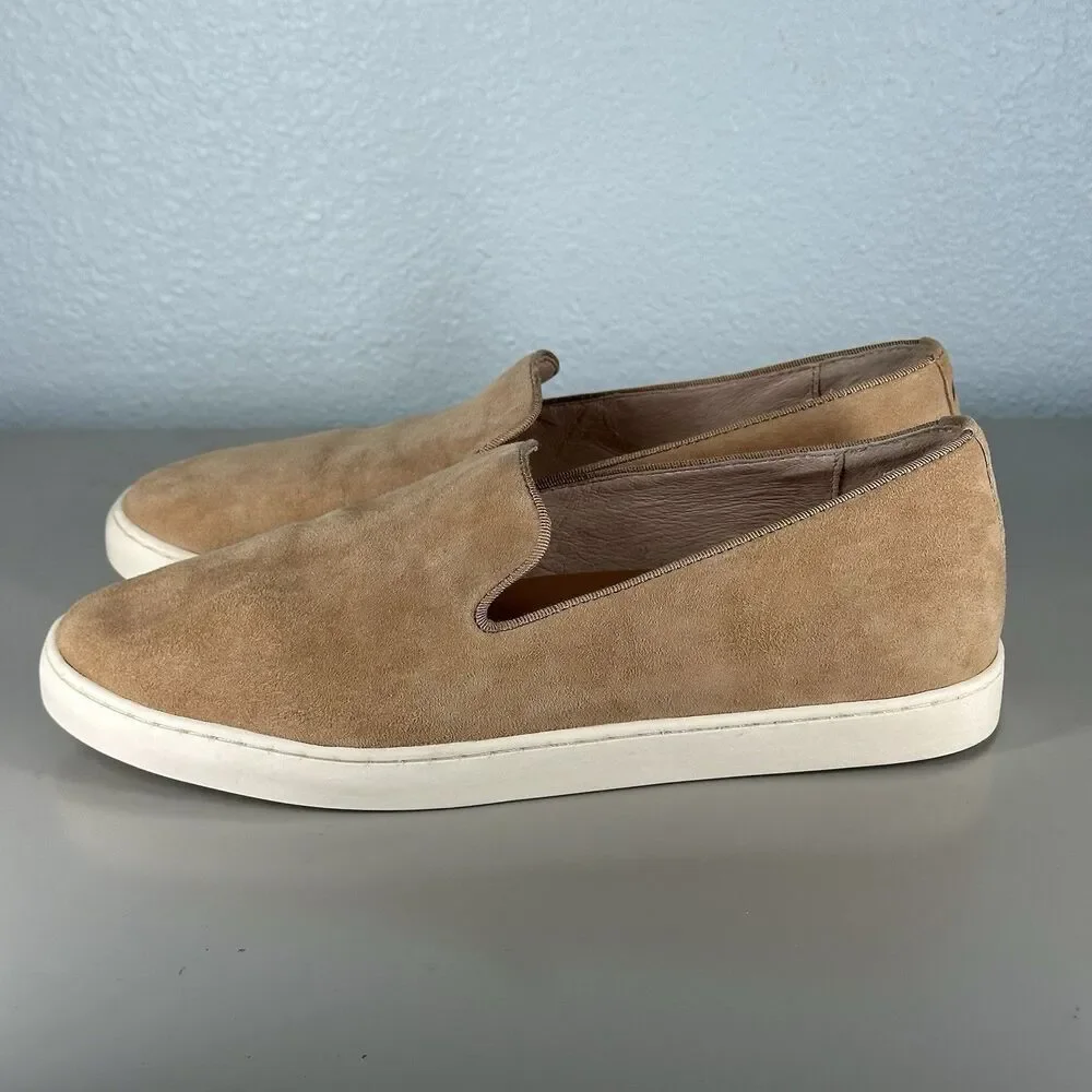 Birdies Shoes The Swift Tan Suede Slip On Comfort Sneakers Womens Size 8.5 - Picture 6 of 15